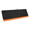 Клавиатура + мышь A4Tech Fstyler F1010 клав:чер/оранж мышь:чер/оранж USB Multimedia (F1010 ORANGE)